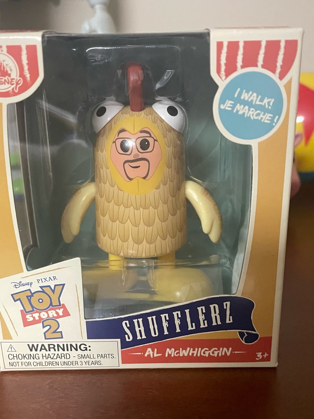 Disney Al McWhiggin Shufflerz Figure - Yellow & Brown